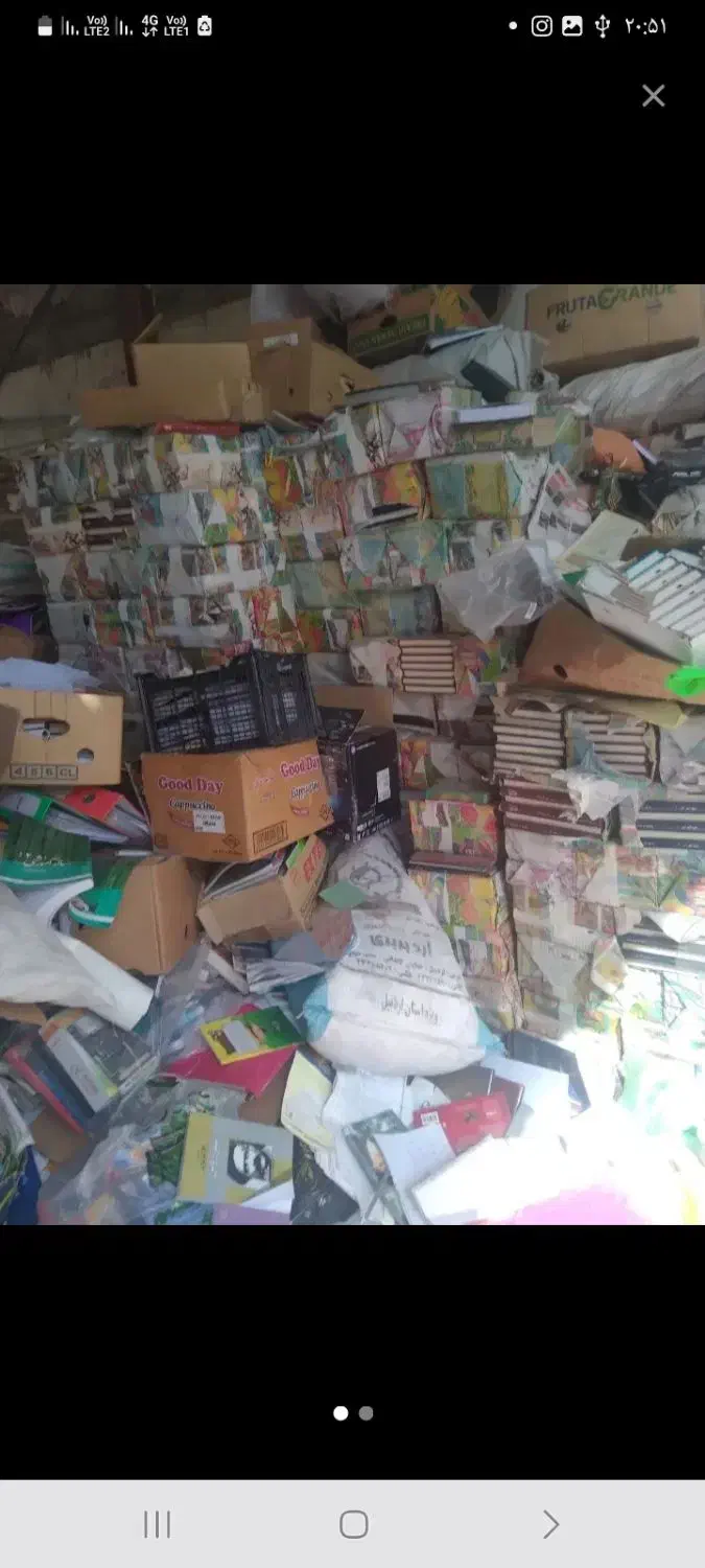 خرایدار ضایعات کاغذ کتاب کارتن اهن مس برنج المینیو|خدمات پیشه و مهارت|تهران, خلازیر|دیوار