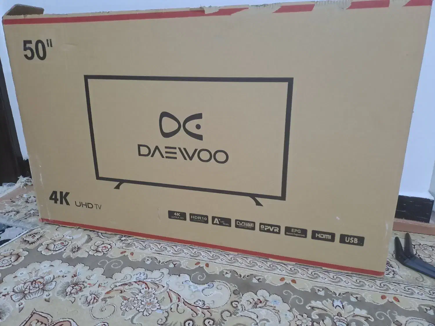 TV درحدنو50 اینچ دوو|تلویزیون و پروژکتور|خانمیرزا, |دیوار