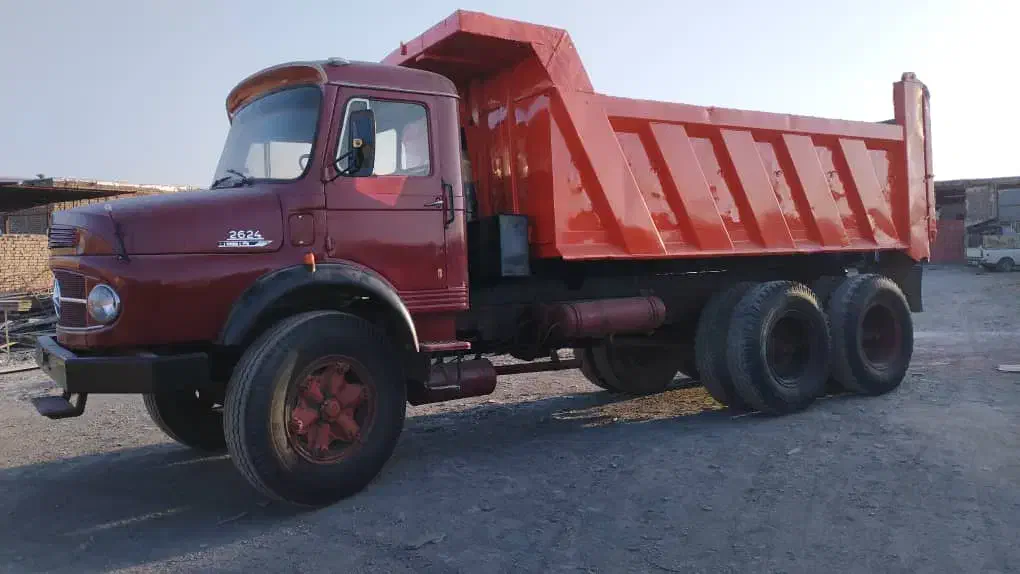 بنز ده چرخ کمپرسی پلاک قدیم سند بنام|خودرو سنگین|ملایر, |دیوار