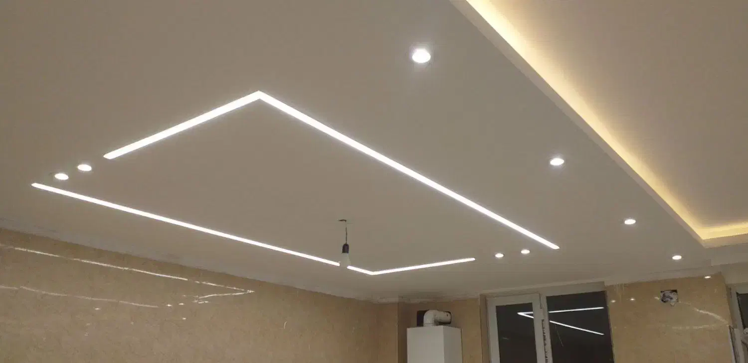 سیم کشی هالوژن ولاین نوری ونور پردازی داخلی|خدمات پیشه و مهارت|اردبیل, |دیوار