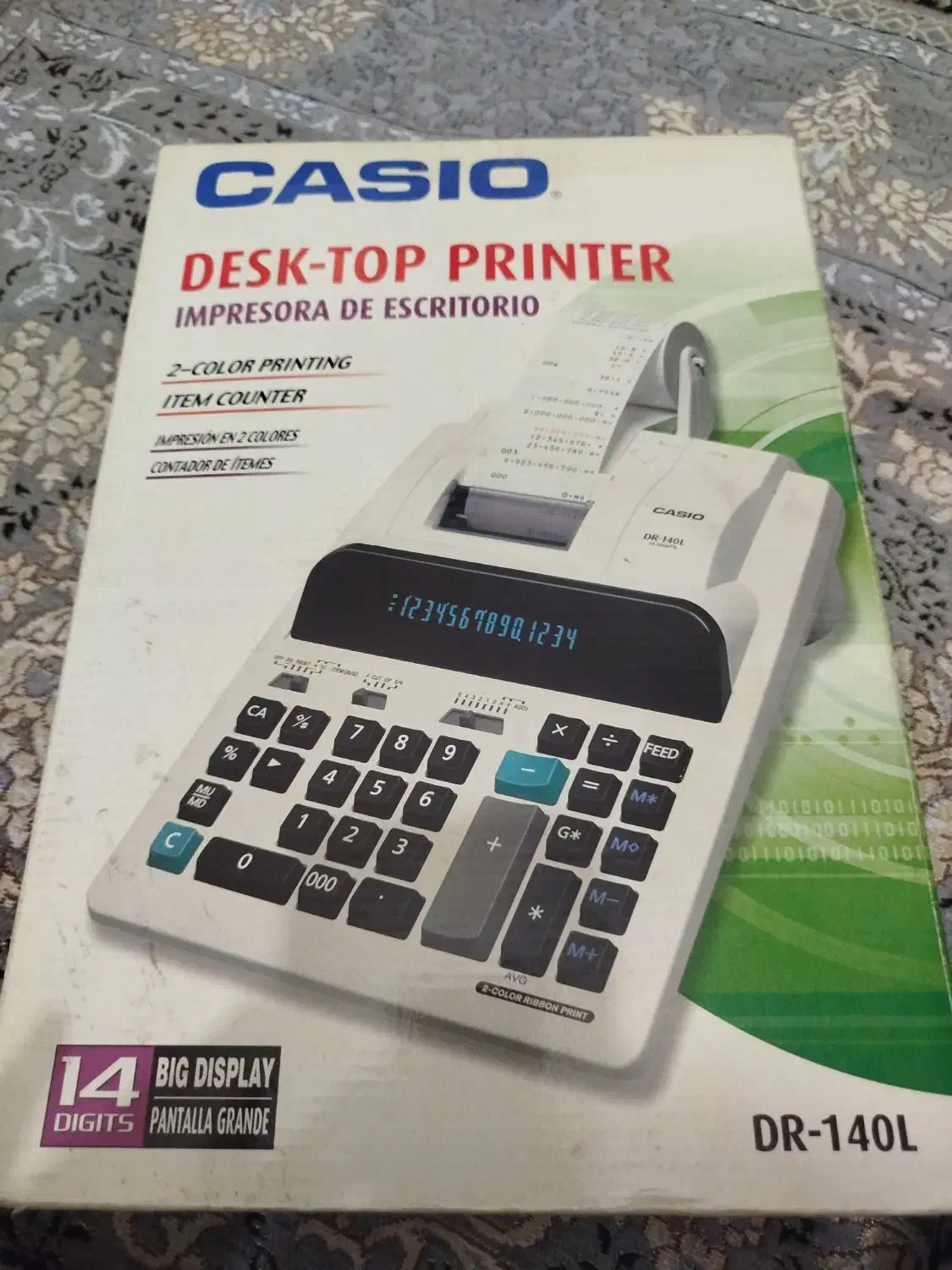 ماشین حساب پرینتر دار کاسیو DR140L|لوازم التحریر|بهارستان, |دیوار