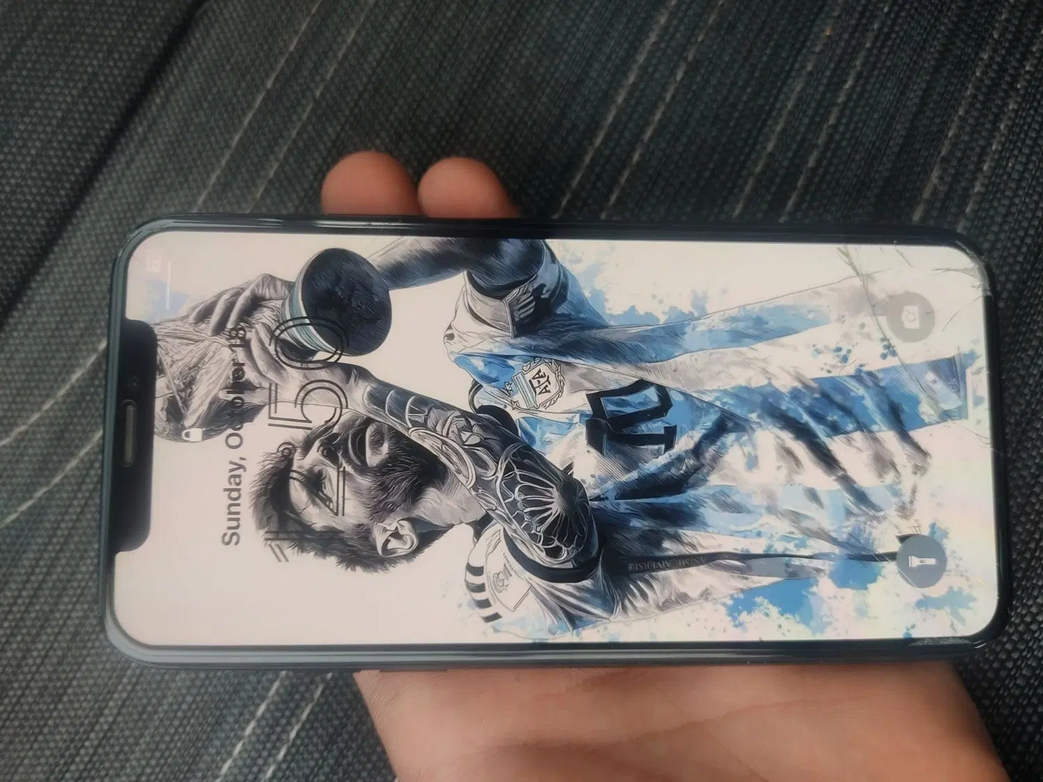iPhone x|موبایل|خوی, |دیوار