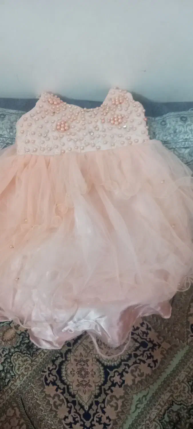 کت وشلوار پیراهن لباس مجلسی کاپشن دخترانه ۲سال|لباس|مشهد, شهرک شهید باهنر|دیوار