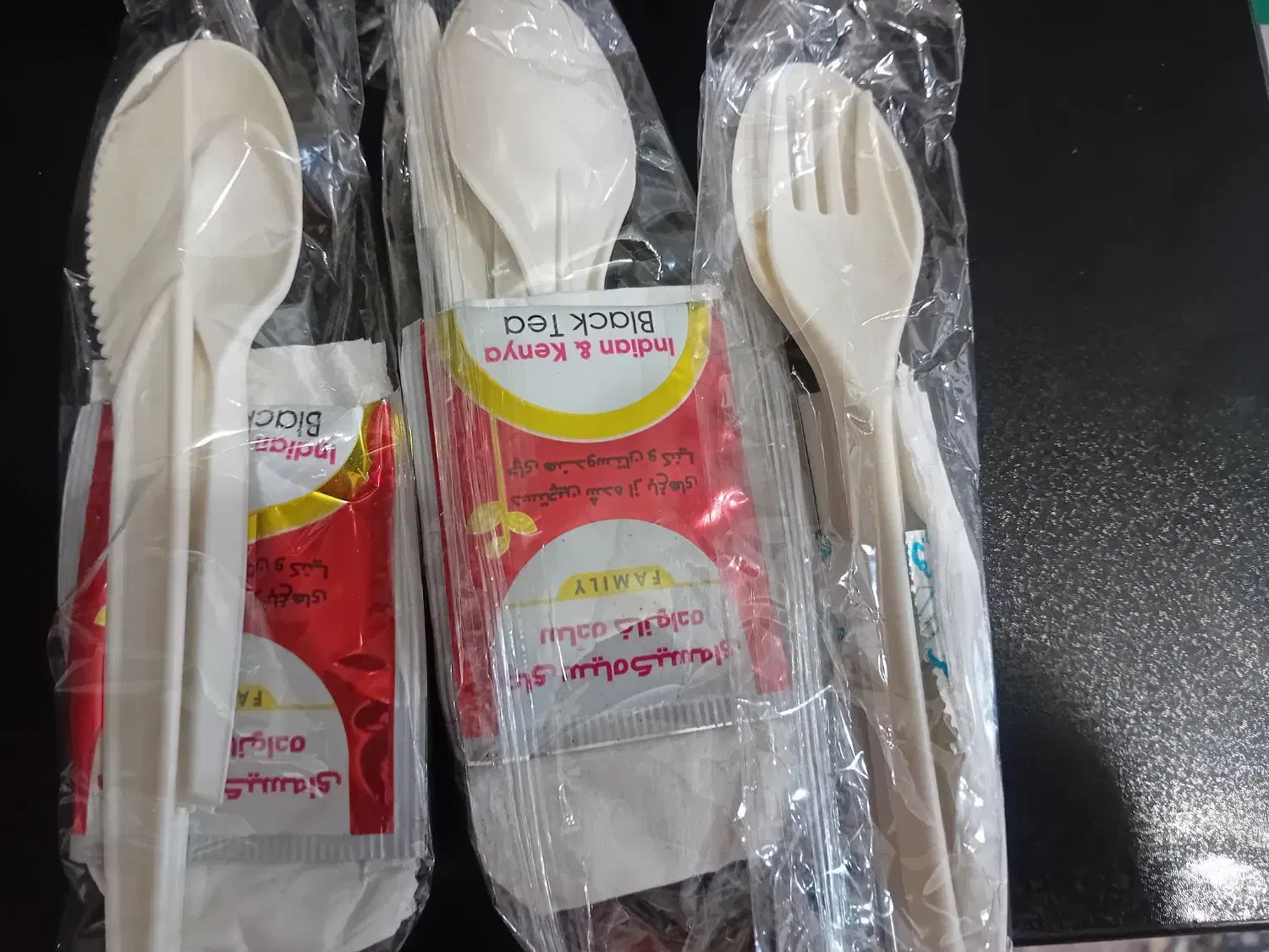 قاشق وچنگال بسته بندی شده مخصوص صبحانه وناهار|ظروف سرو و پذیرایی|بندر کنگان, |دیوار