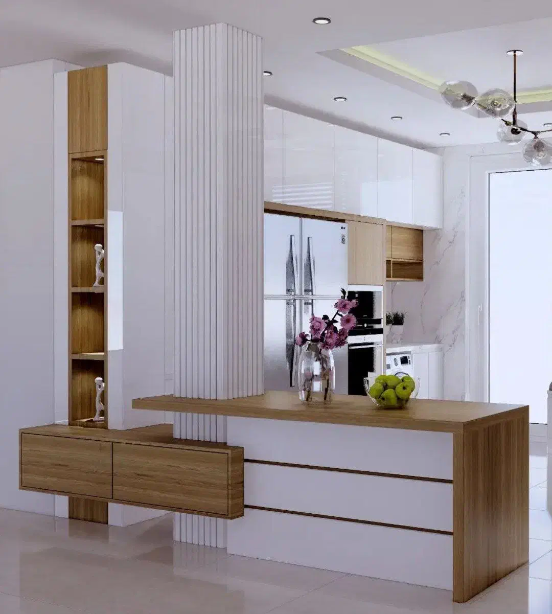 اشکاف کابینت آشپزخانه طرح انزو( اقساطی )|مصالح و تجهیزات ساختمان|مشهد, عامل|دیوار