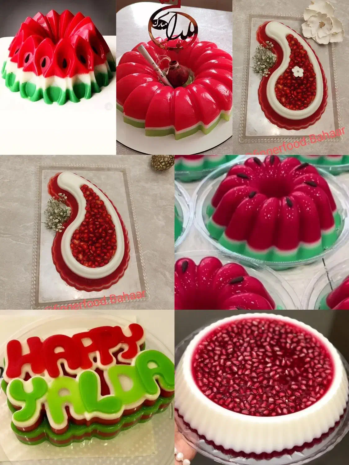 ژله و دسر شب یلدا|خدمات پذیرایی، مراسم|کرمانشاه, |دیوار