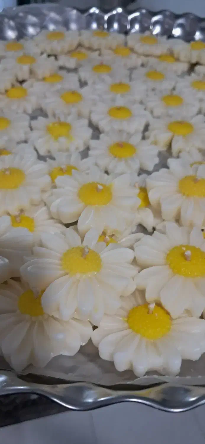 شمع بابونه|صنایع دستی و سایر لوازم تزئینی|کرج, فاز ۱ مهرشهر|دیوار