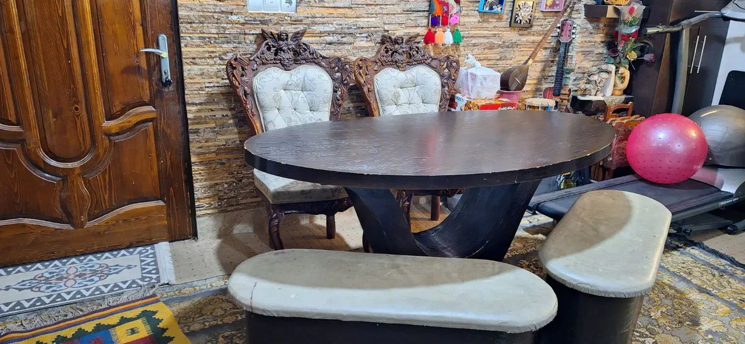 میز نهار خوری|میز و صندلی غذاخوری|بوشهر, |دیوار