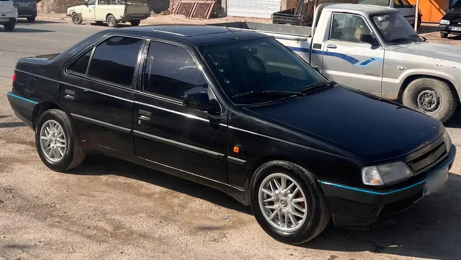 405 مشکی در حد|خودرو سواری و وانت|داراب, |دیوار