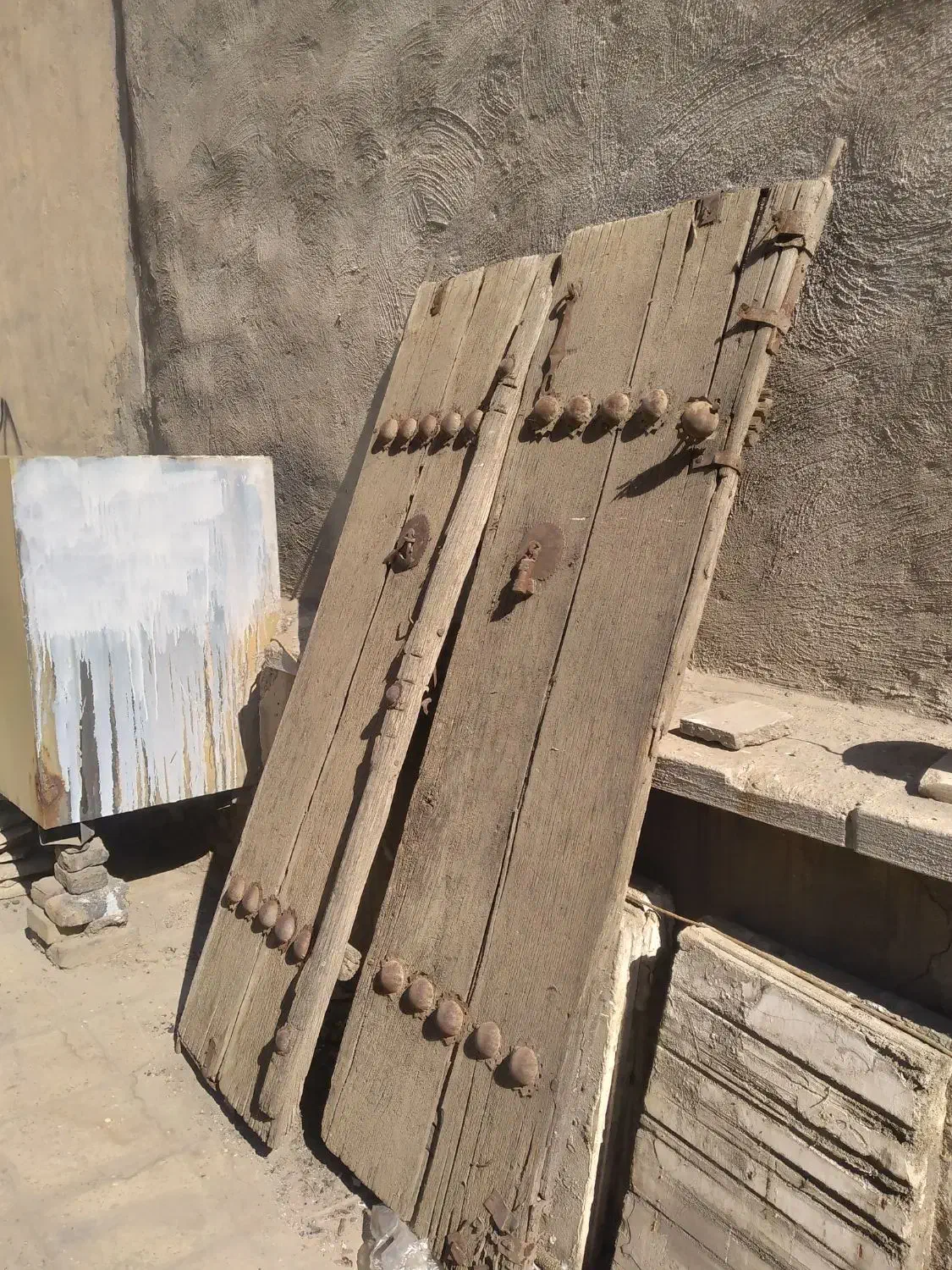 درب قدیمی|کلکسیون اشیاء عتیقه|تهران, شهید اسدی|دیوار