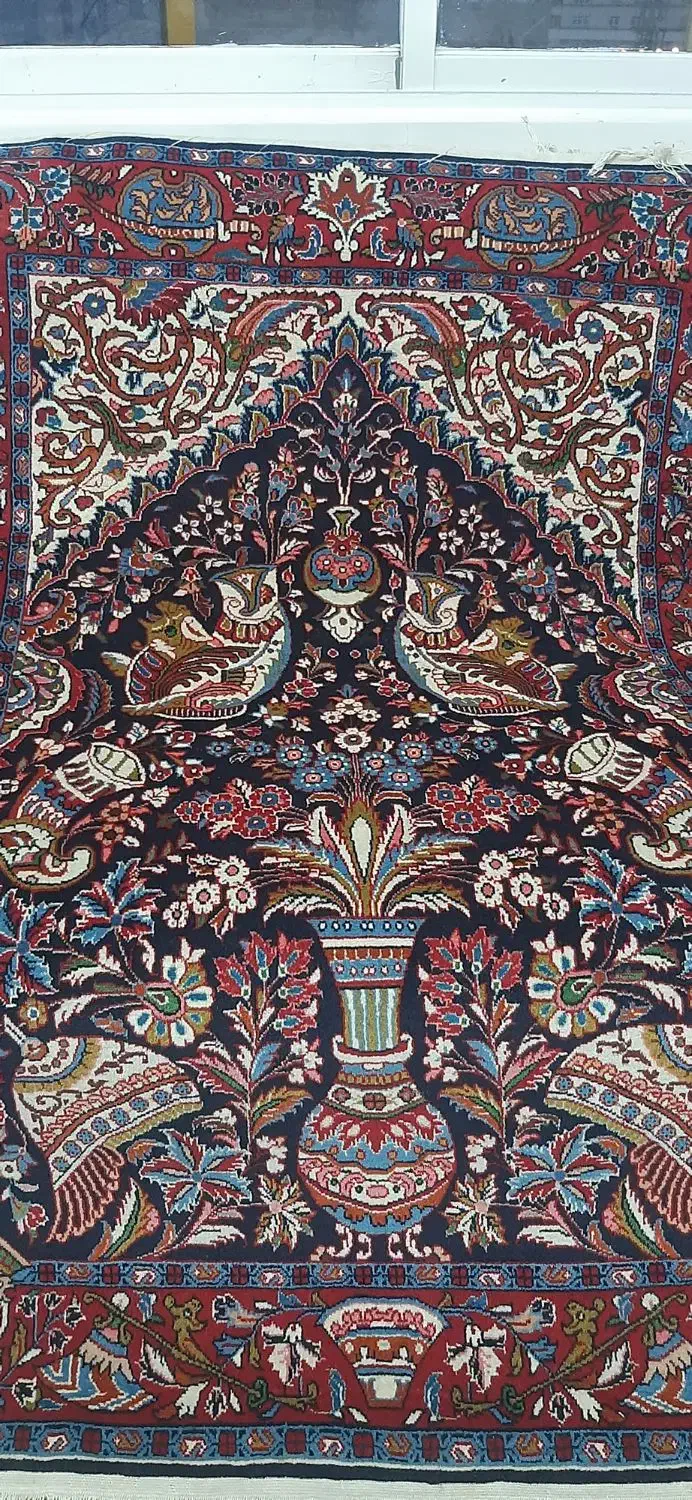 فرش های عتیقه با طرح کلاه پود و جا باروتی|فرش|تهران, شهران شمالی|دیوار