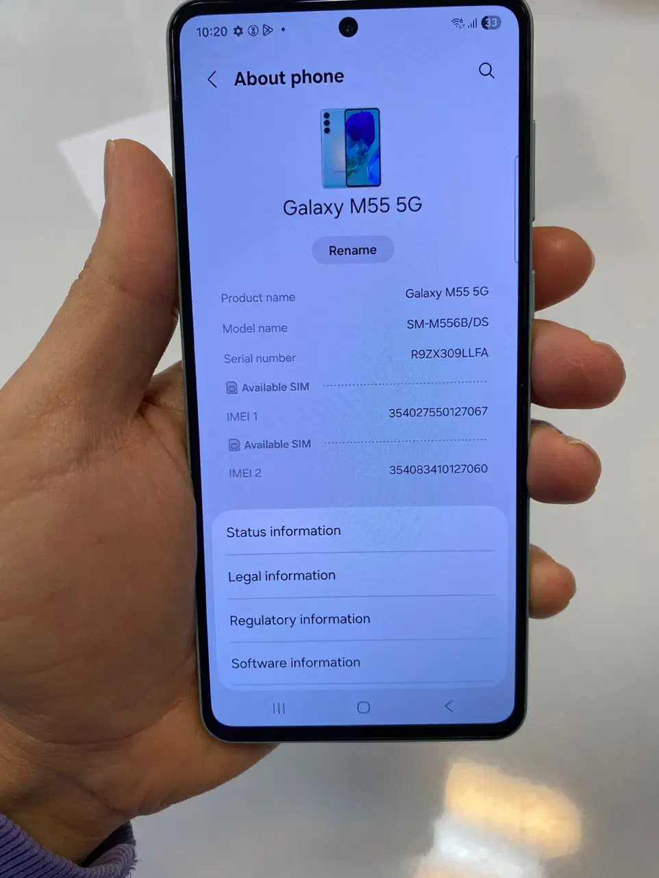 M55 5G|موبایل|کرج, برغان|دیوار