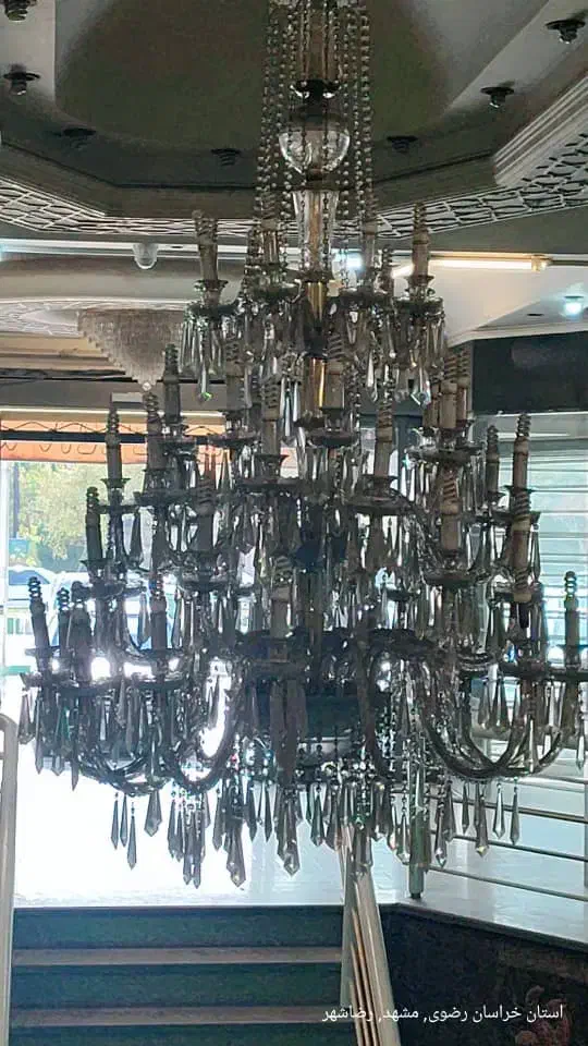 لوستر بزرگ|لوستر و چراغ آویز|مشهد, سراب|دیوار