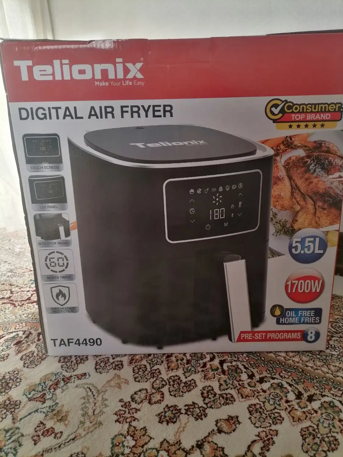 سرخ کن بدون روغن|اجاق گاز و لوازم برقی پختوپز|شیراز, گلستان|دیوار