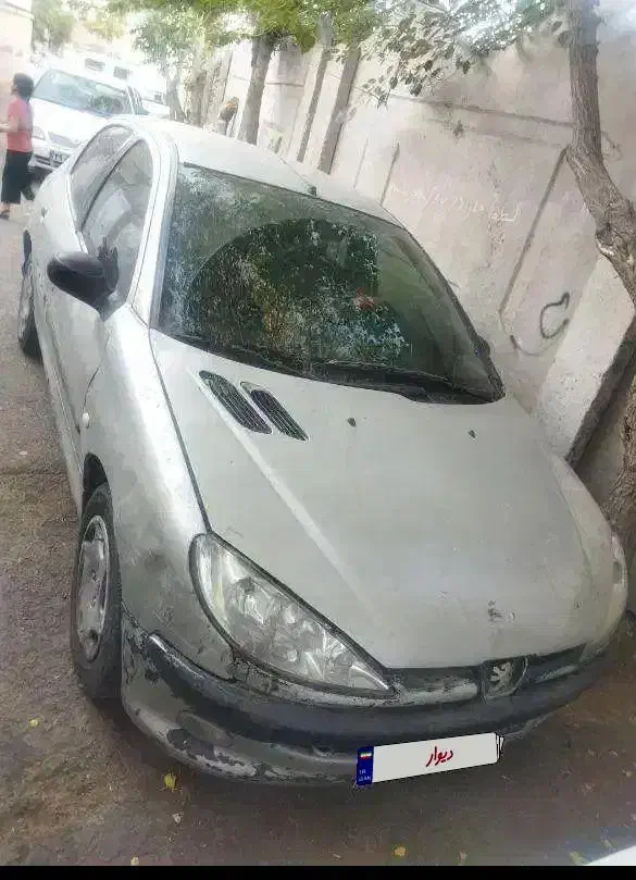 ۲۰۶ مدل ۸۴ تیپ ۲ موتور فرانسوی تیو3|خودرو سواری و وانت|مشهد, رضاییه|دیوار