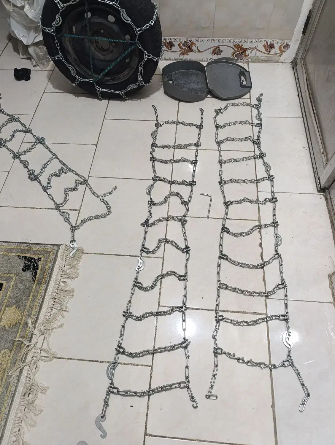 زنجیر چرخ فوق سالم مخصوص پژو و سمند|قطعات یدکی و لوازم جانبی|گرگان, |دیوار