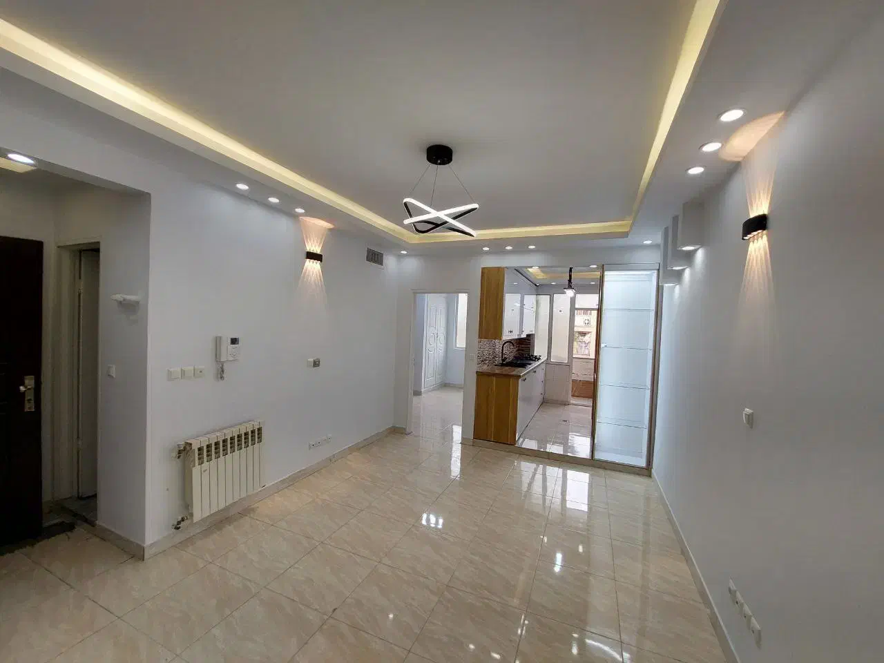 44متری پکیج رادیات نما تراورتن سند تکبرگ|فروش آپارتمان|تهران, شهرک شهید باقری|دیوار