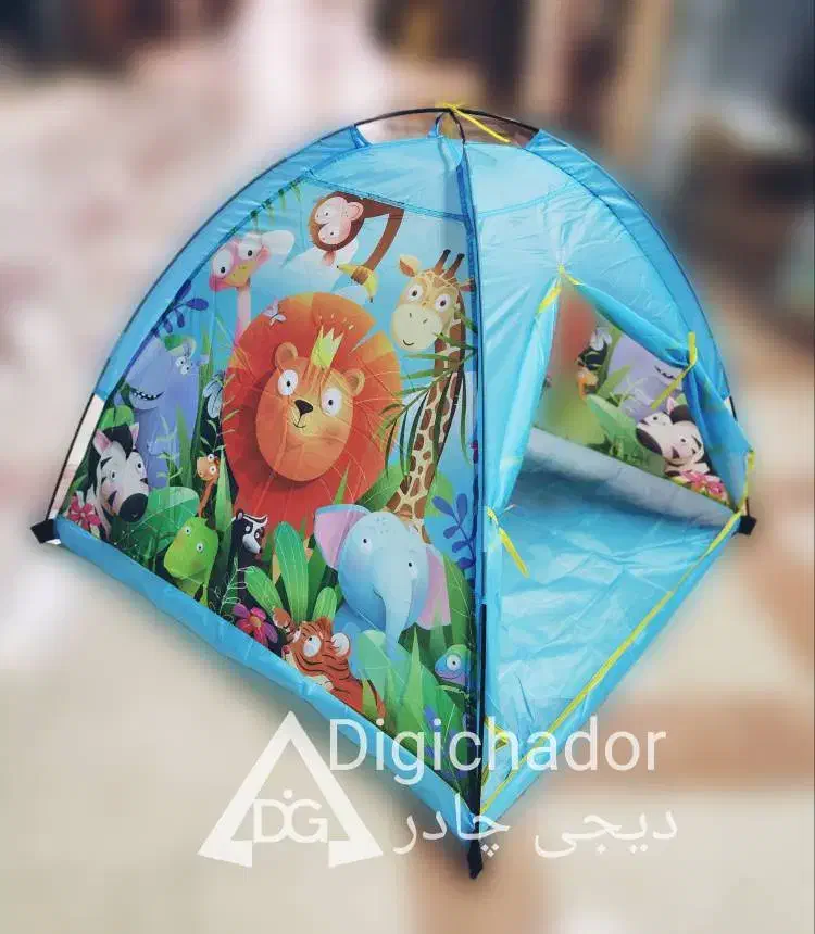 چادر بازی کودک طرح عصایی جنگلی وارداتی|اسباببازی بچه|کرج, اتمسفر|دیوار