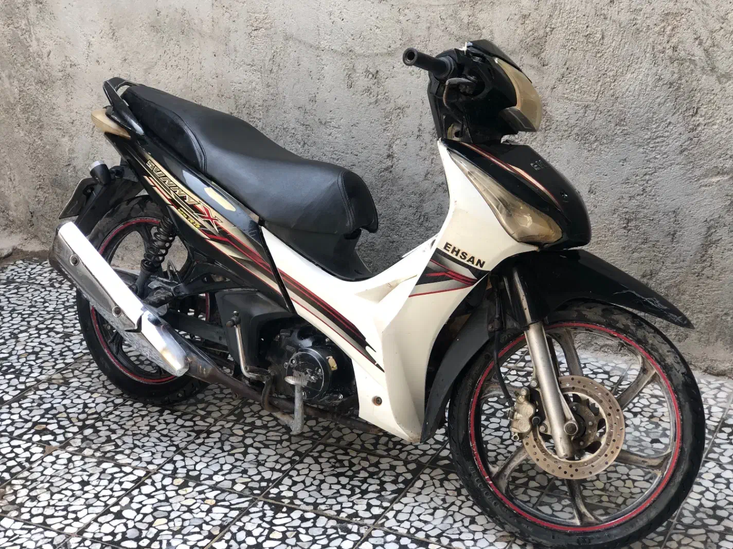فروش فوری فوتی موتور احسان طرح ویو مدل 95 بندرلنگه|موتورسیکلت|بندرلنگه, |دیوار
