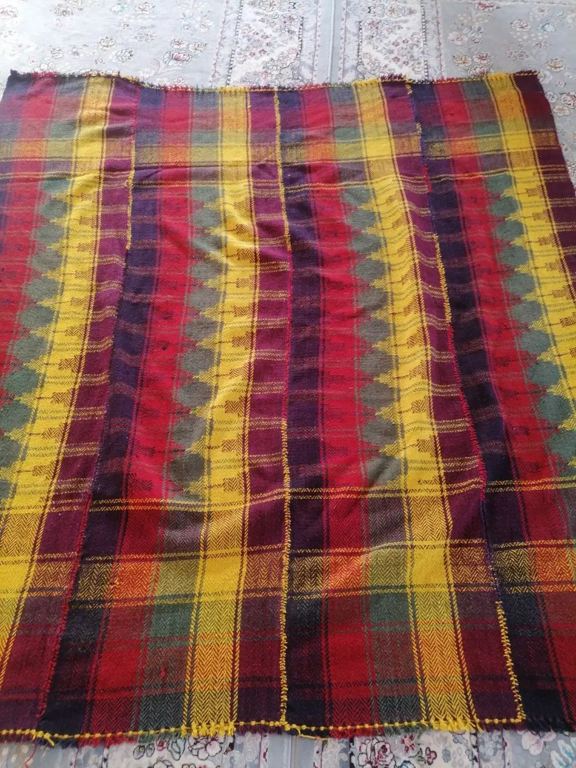 جاجیم|گلیم، جاجیم، گبه|ایلام, |دیوار