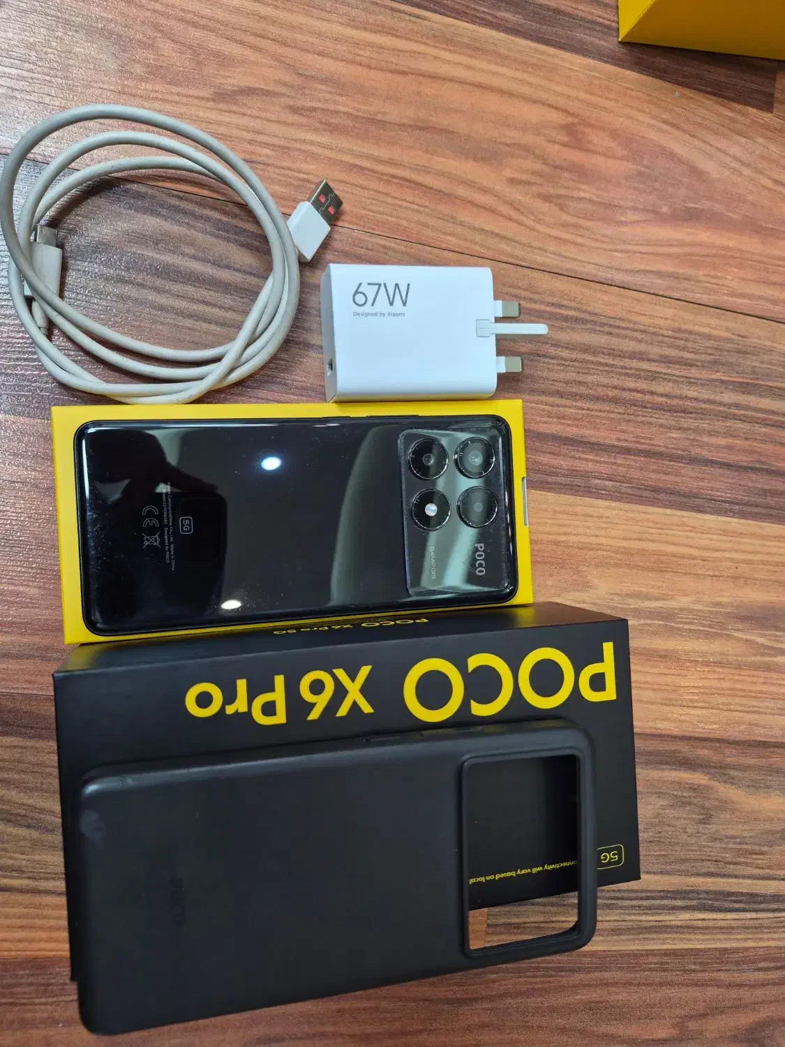 شیائومی Poco x6 pro  512/12 مشکی|موبایل|اصفهان, خاتون‌آباد|دیوار