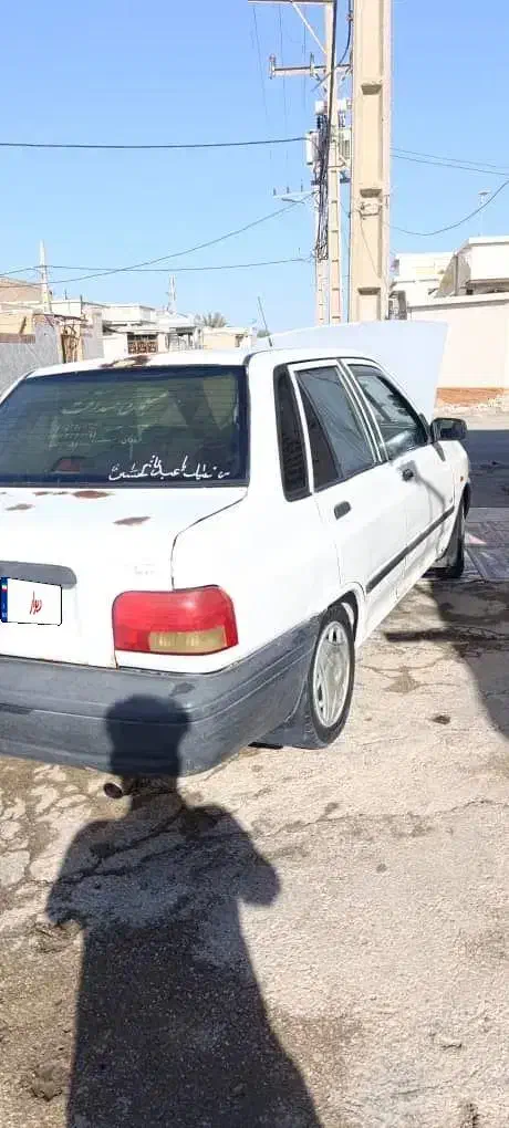 پراید صبا۸۲سفید|خودرو سواری و وانت|آبادان, |دیوار