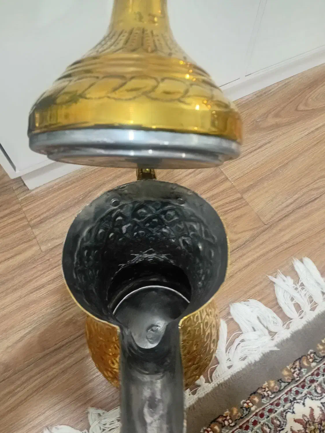 دله بزرگ گمگم|قوری، کتری، قهوه‌ساز دستی|اهواز, سپیدار|دیوار