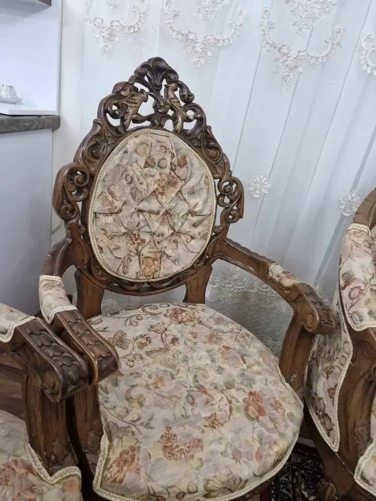 مبل سلطنتی۹ نفره|مبلمان خانگی و میز عسلی|تبریز, |دیوار