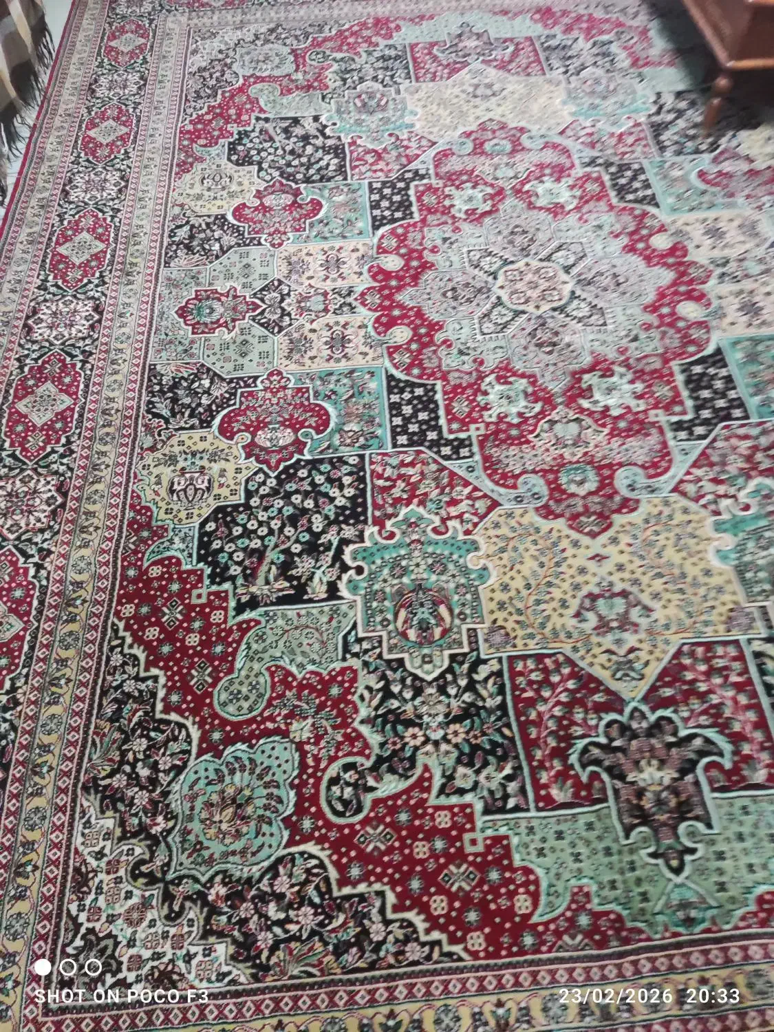 فرش|فرش|شیراز, ریاستی|دیوار