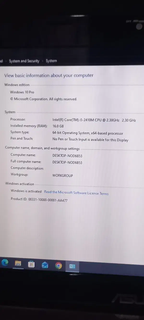 لپتاپ Asus|رایانه همراه|شیراز, گود عربان|دیوار