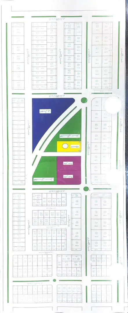 ۵۰۰متر زمین گلبهار|فروش زمین و ملک کلنگی|گلبهار, شهر جدید گلبهار|دیوار
