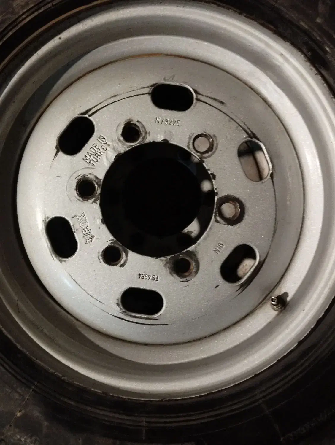 لاستیک نونو یک جفت رینگ جلو ترک فقط رینگ 7تومان|قطعات یدکی و لوازم جانبی|گرگان, |دیوار