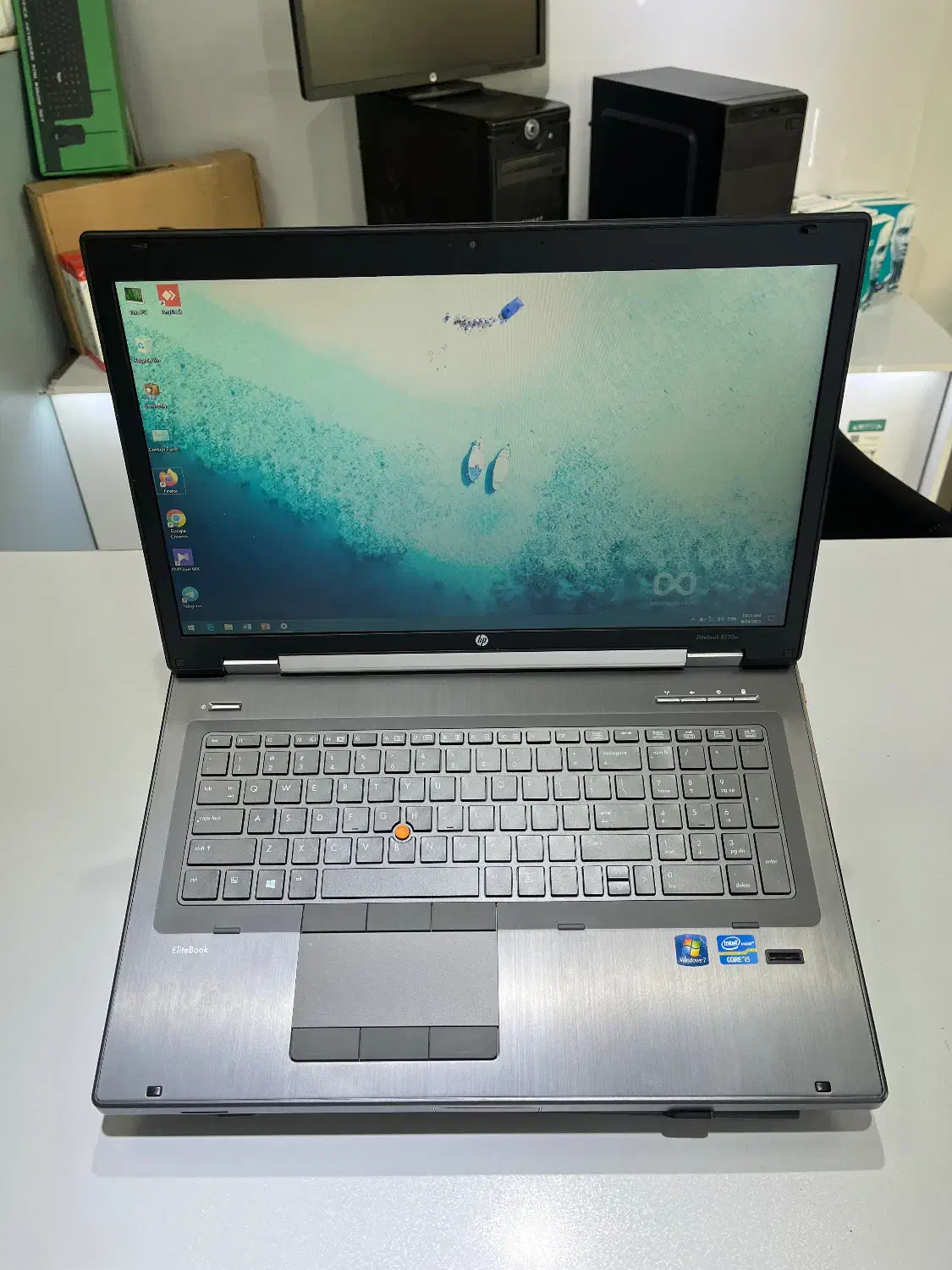 Hp elitebook i5 .ram16. 1 tera. 17 inch.گرافیکدار|رایانه همراه|تهران, فلاح|دیوار