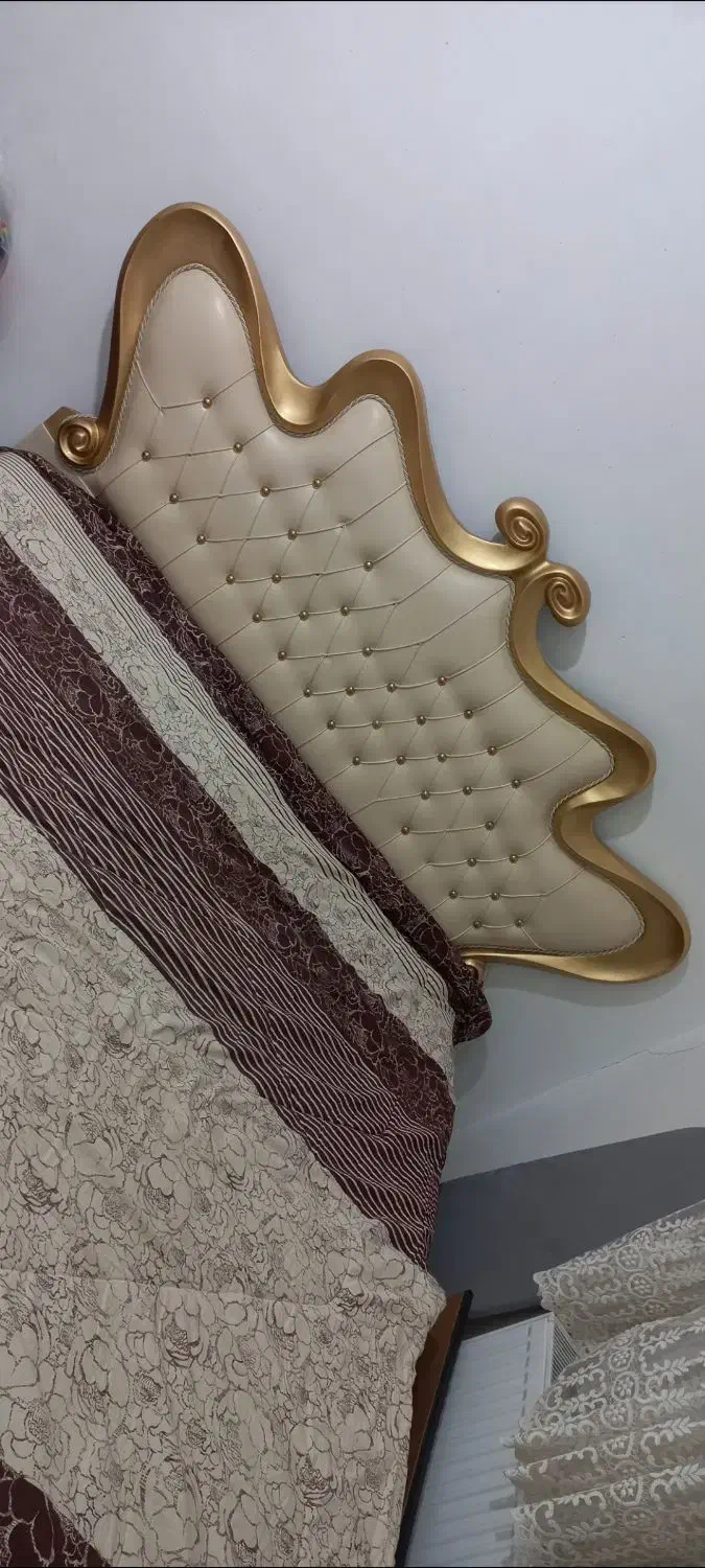 تخت خواب دونفره به همراه تشک رویال خوشخواب|تخت و سرویس خواب|کرمانشاه, |دیوار