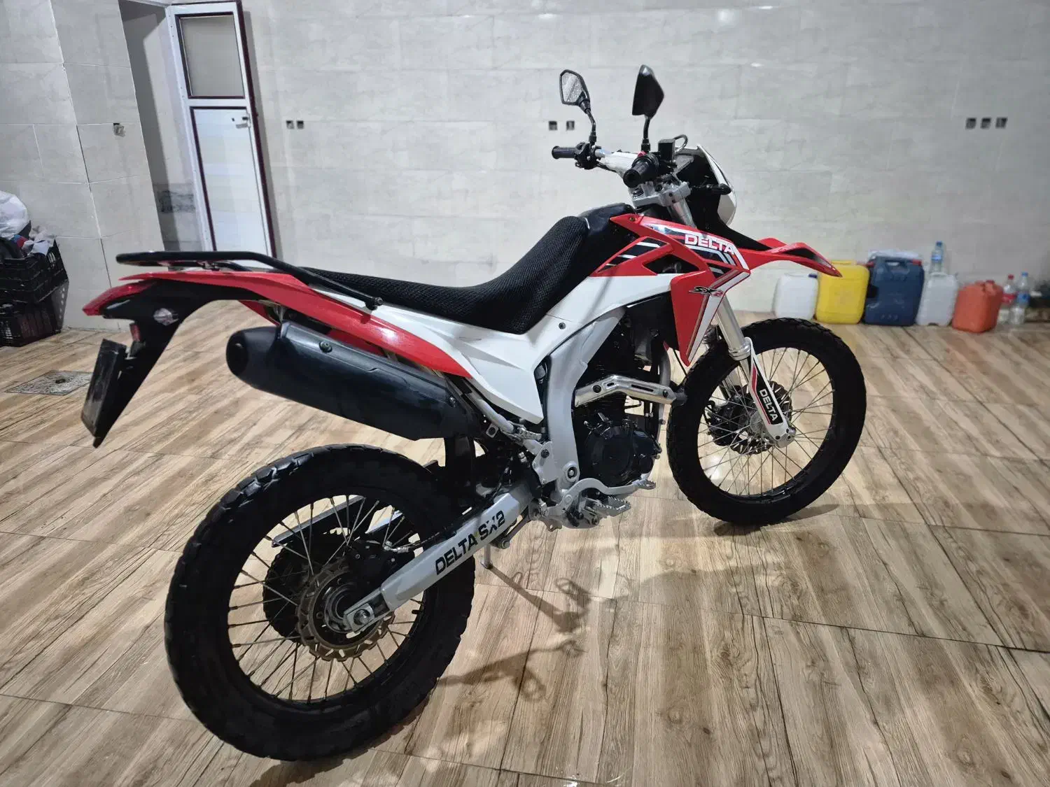 فروش موتور تریل دلتا ۲۲۵ یا معاوضه با خودرو|موتورسیکلت|زنجان, |دیوار