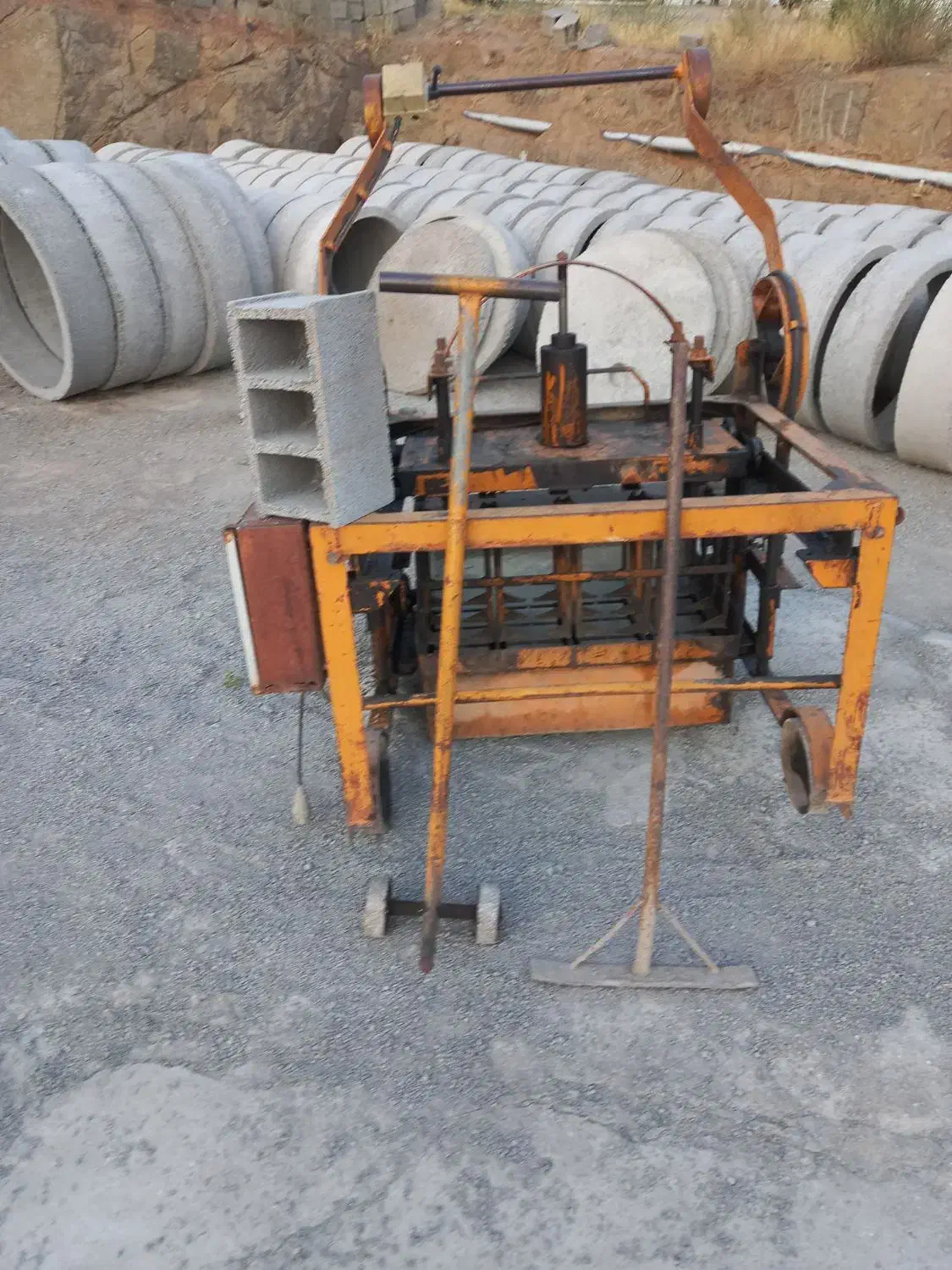 دستگاه بلوک زنی|ماشین‌آلات صنعتی|خلخال, |دیوار