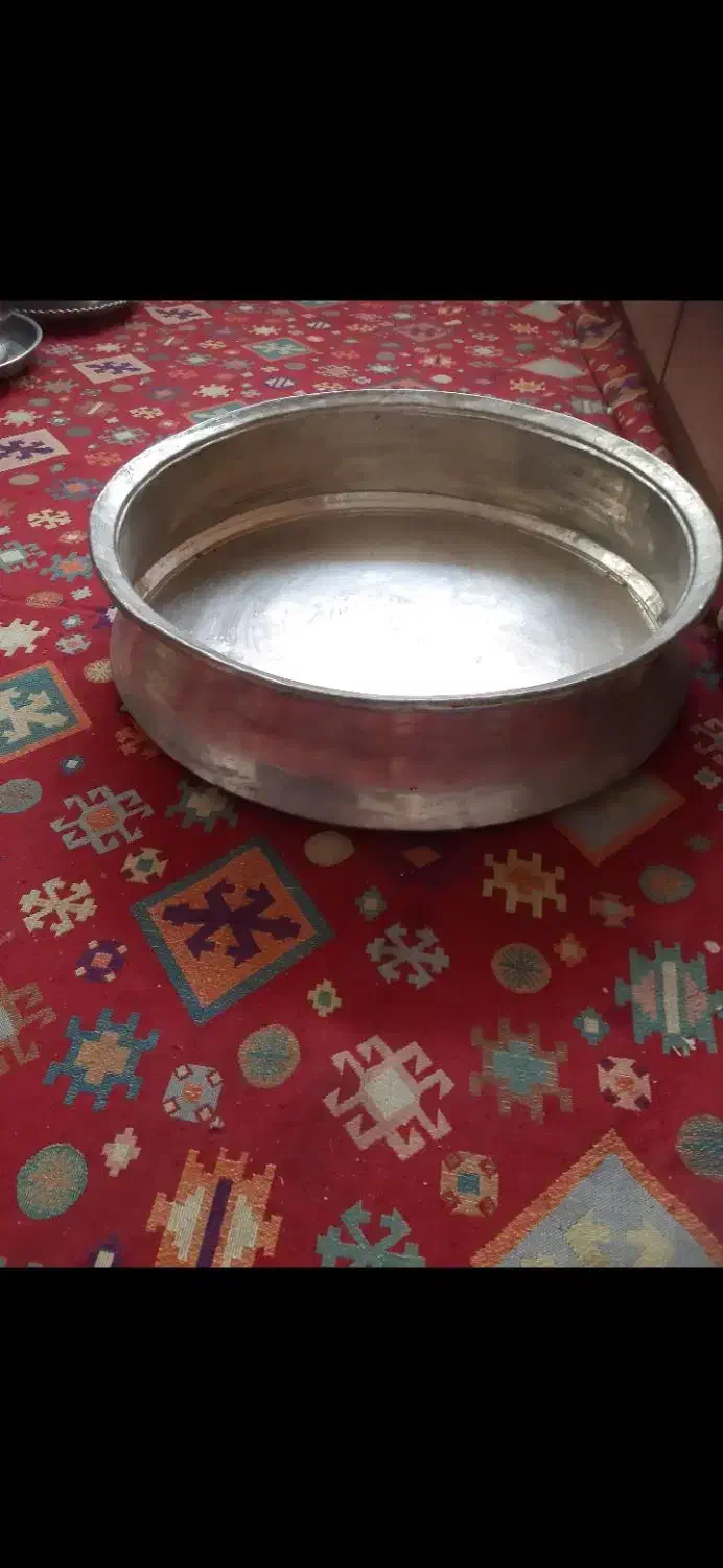 تشت مسی|کلکسیون اشیاء عتیقه|تهران, هرندی|دیوار