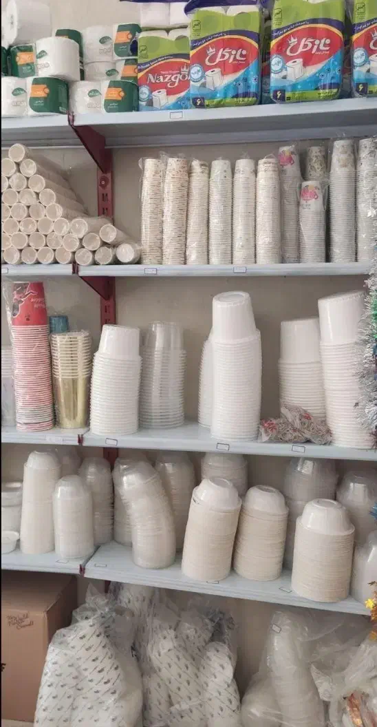 ظروف یکبار مصرف تاج|ظروف نگهدارنده، پلاستیکی، یکبارمصرف|خرمآباد, |دیوار