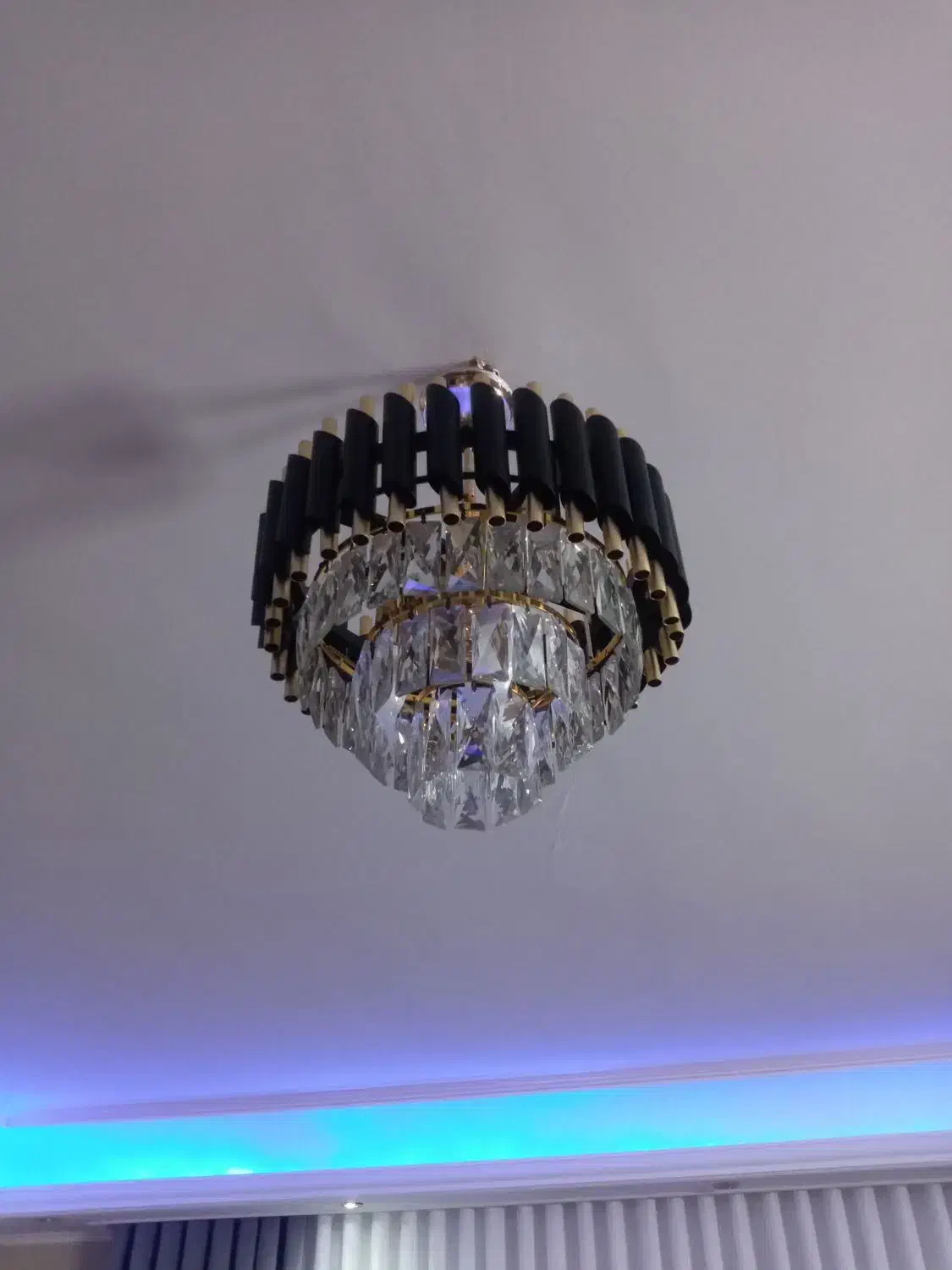 لوستر  مدرن دو عدد|لوستر و چراغ آویز|سمنان, |دیوار