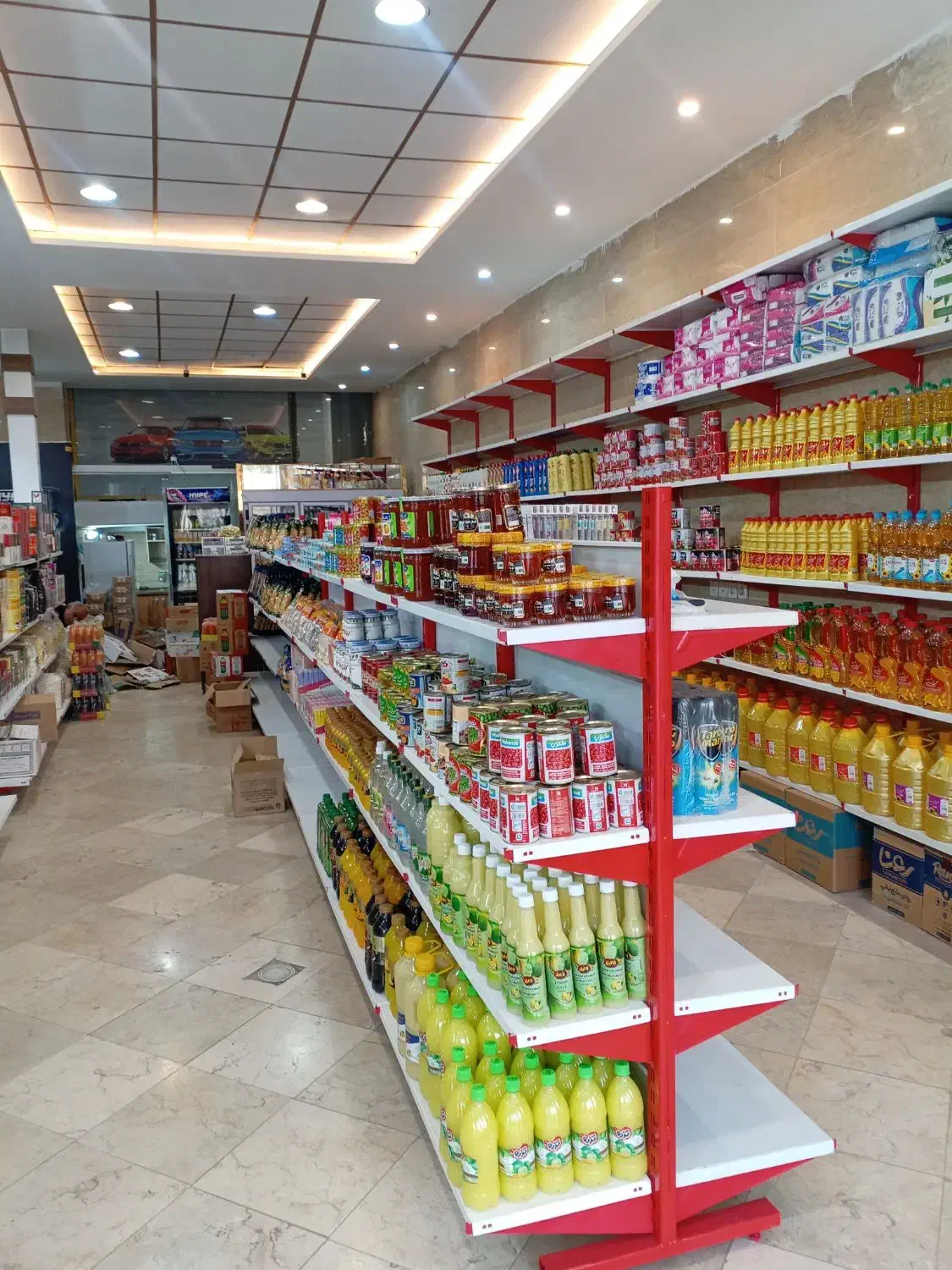 فروش قفسه های دیواری و دوطرفه وسطی|فروشگاه و مغازه|مشهد, عبادی|دیوار