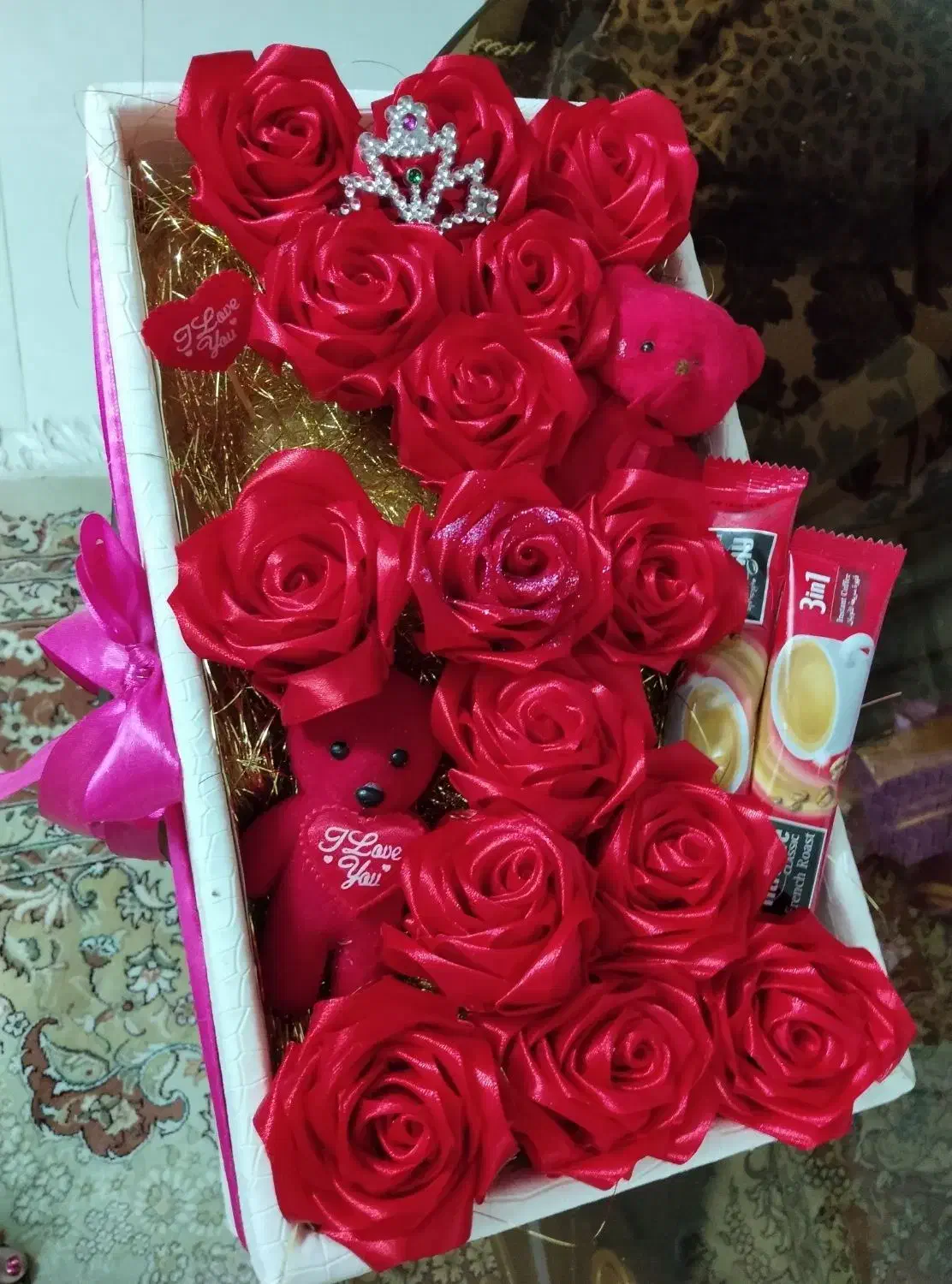 گل ربانی ولنتاین|گل مصنوعی|اصفهان, شهرک زاینده رود|دیوار