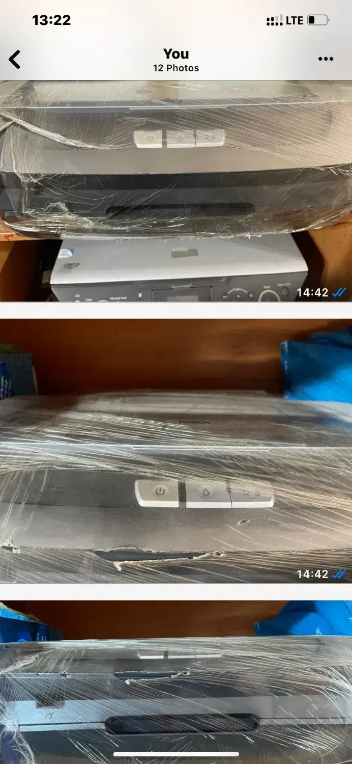 عکس پرینتر های موجود به طور یک جا هشت عدد باهم|پرینتر، اسکنر، کپی، فکس|تهران, پامنار|دیوار