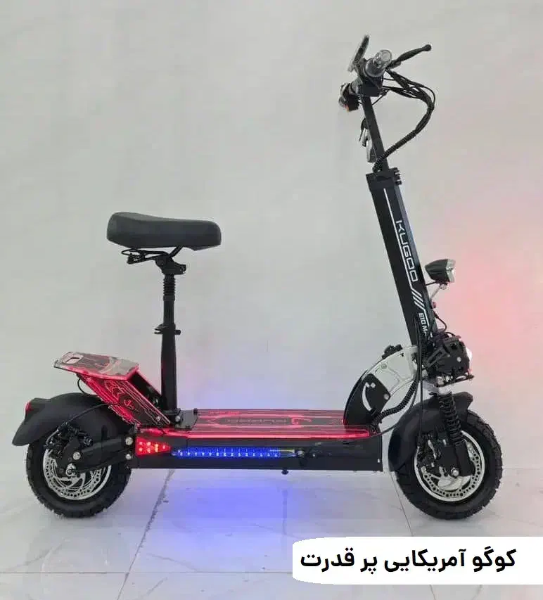 اسکوتر برقی کوگو آمریکایی 2000 وات واقعی E10 Max|دوچرخه، اسکیت، اسکوتر|شیراز, ارم|دیوار