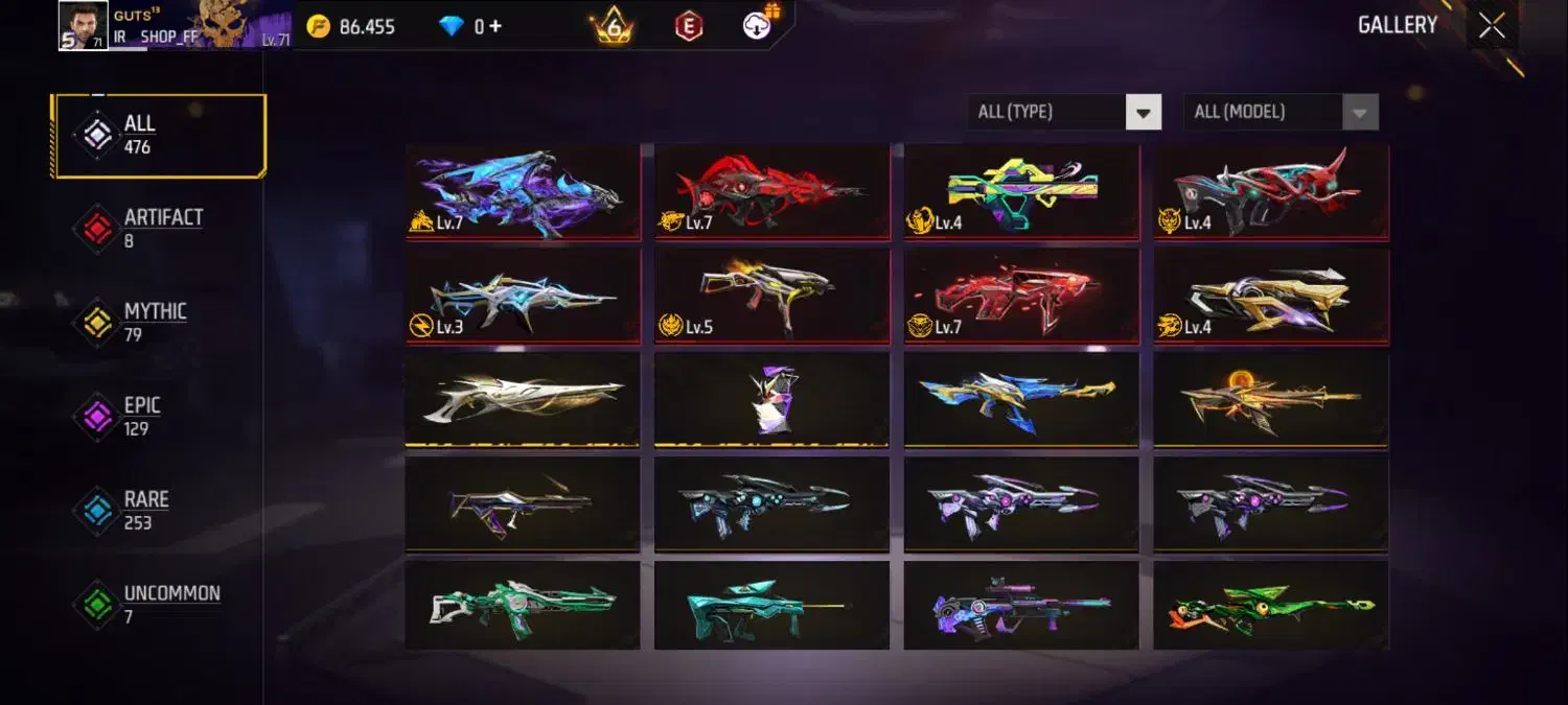 اکانت فری فایر|کنسول، بازی ویدئویی و آنلاین|سیمین شهر, |دیوار