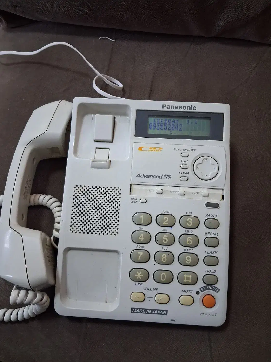 تلفن رومیزی پاناسونیک مدل ادونس|تلفن رومیزی|کرج, المهدی|دیوار