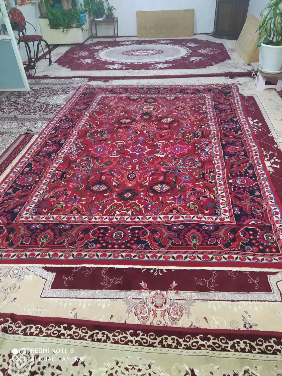 فرش دستباف|فرش|ملایر, |دیوار