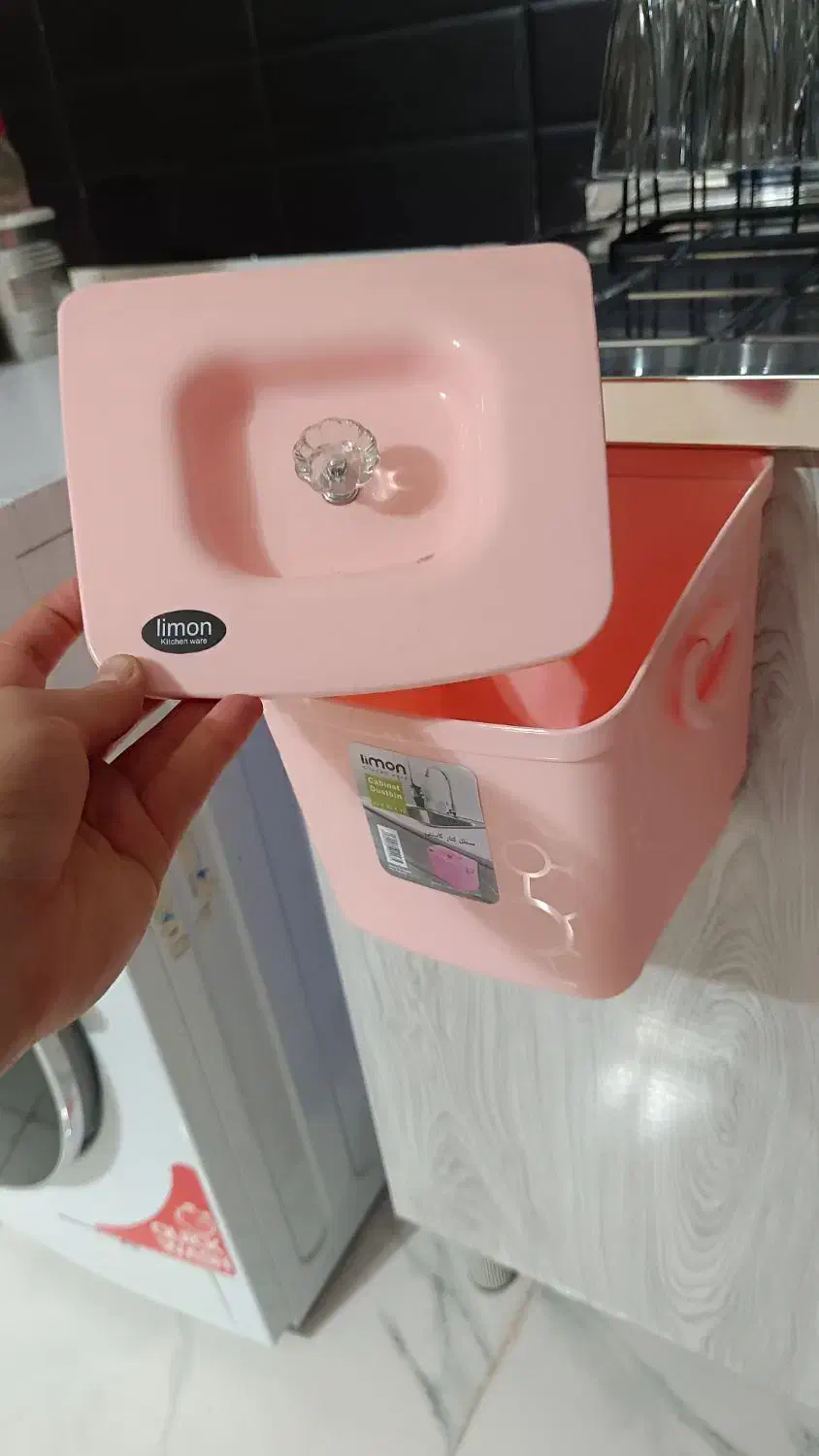 سطل زباله کابینتی|صنایع دستی و سایر لوازم تزئینی|پیشوا, |دیوار