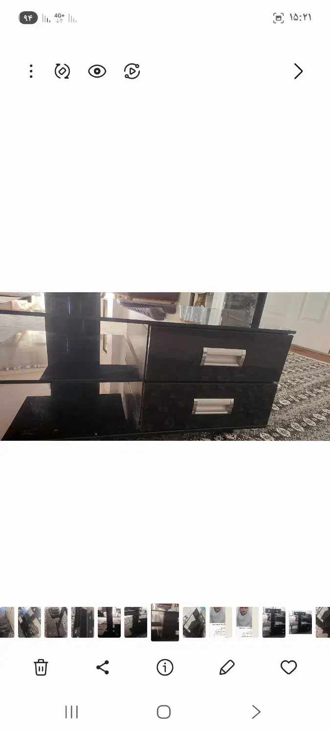 میز تلوزیوون شیشه ای|میز تلویزیون|نوشهر, |دیوار