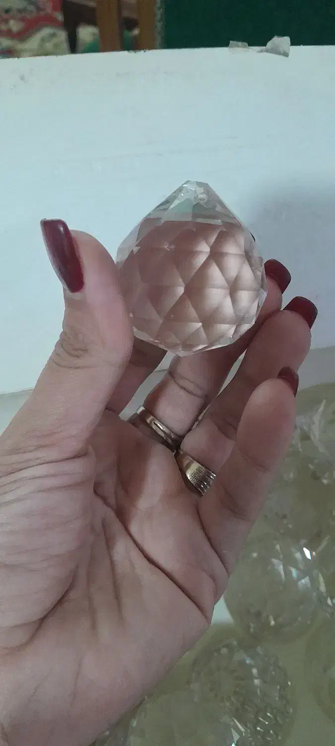 گوی کریستالی|لوستر و چراغ آویز|تهران, راه آهن|دیوار