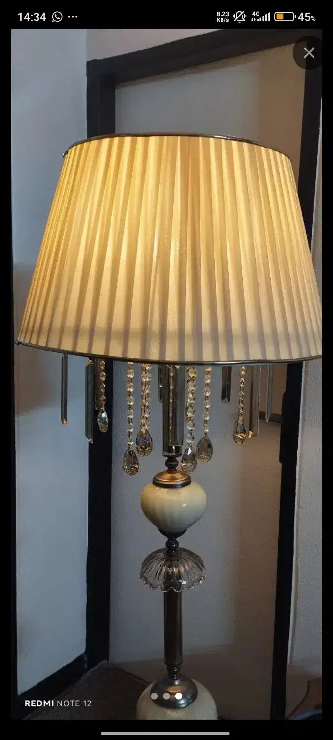 آباژور|چراغ خواب و آباژور|شاهین‌شهر, شهرک گلدیس|دیوار